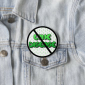 Schaltfläche "Anti Lyme Disease Awareness Ribbons" Button (Beispiel)
