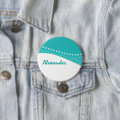 Schaltfläche "aquamarine Sternenkurven" Button (Beispiel)