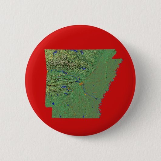 Schaltfläche Arkansas Map Button (Vorderseite)