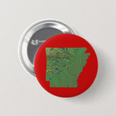 Schaltfläche Arkansas Map Button (Vorne & Hinten)