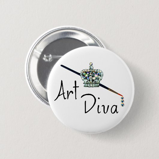Schaltfläche "Art Diva" Button (Vorne & Hinten)
