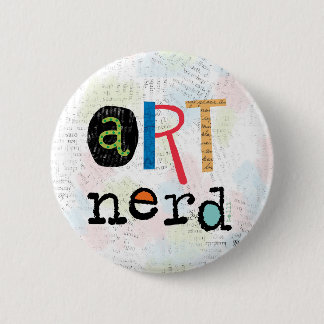 Schaltfläche Art Nerd Button