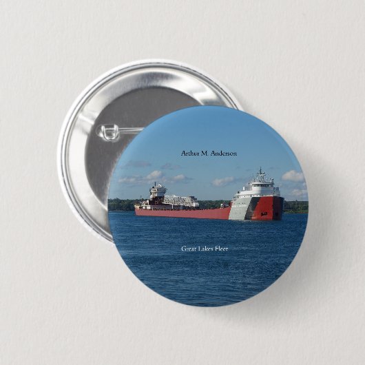Schaltfläche Arthur M. Anderson Button (Vorne & Hinten)
