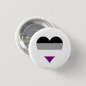 Schaltfläche "Asexual Stolz" Button (Vorne & Hinten)