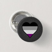 Schaltfläche "Asexual Stolz" Button (Vorne & Hinten)