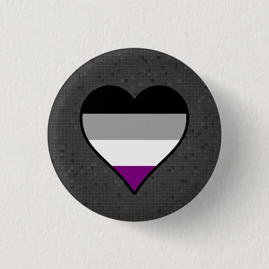 Schaltfläche "Asexual Stolz" Button (Vorderseite)
