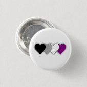 Schaltfläche "Asexual Stolz" Button (Vorne & Hinten)