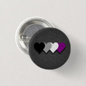 Schaltfläche "Asexual Stolz" Button (Vorne & Hinten)