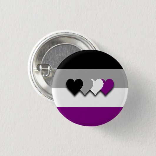 Schaltfläche "Asexualität" Button (Vorne & Hinten)