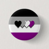 Schaltfläche "Asexualität" Button (Vorderseite)