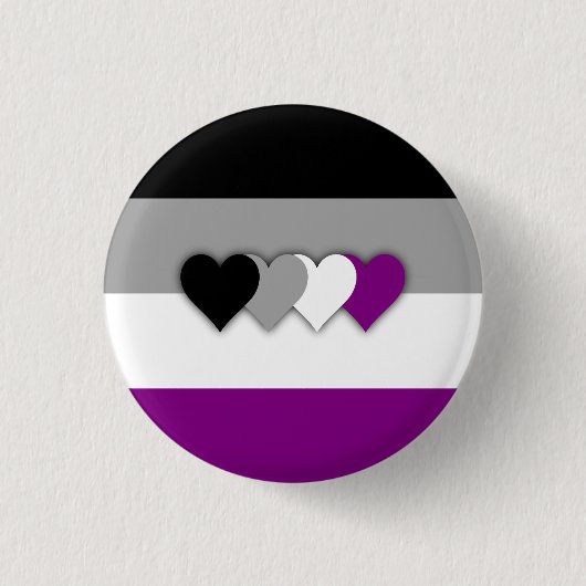 Schaltfläche "Asexualität" Button (Vorderseite)