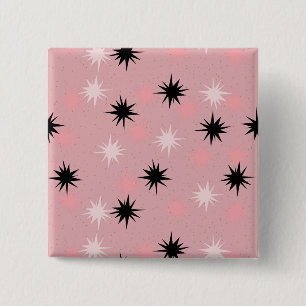 Schaltfläche "Atom Pink Sternexplosion Square" Button