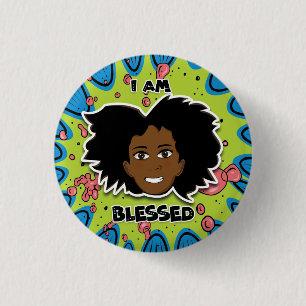 Schaltfläche auf der Rückseite des Comic Button