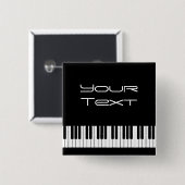 Schaltfläche auf der Rückseite des Piano-Buttons Button (Vorne & Hinten)