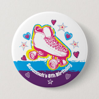 Schaltfläche auf der Rückseite des Skate zum Gebur Button