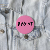 Schaltfläche aufhalten, großes rosa oder Farbe wäh Button (Beispiel)