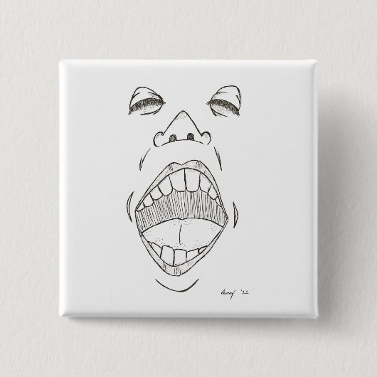 Schaltfläche "Ausrufen" Button (Vorderseite)