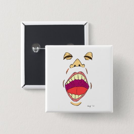 Schaltfläche "Ausrufen" Button (Vorne & Hinten)