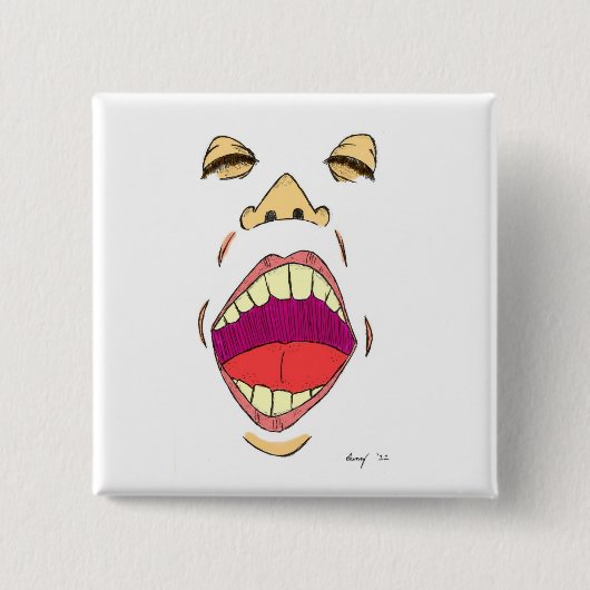 Schaltfläche "Ausrufen" Button (Vorderseite)