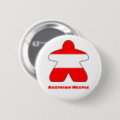 Schaltfläche "Austrian Meeple" Button (Vorne & Hinten)