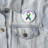 SCHALTFLÄCHE "AUTISM AWARENESS RIBBON ROUND" BUTTON (Beispiel)