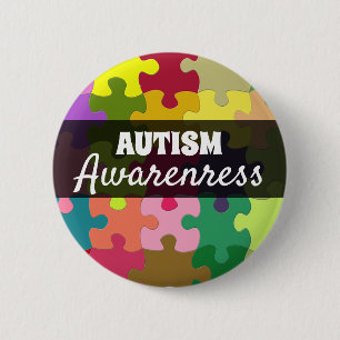 Schaltfläche "Autismus Awareness Puzzles" Button