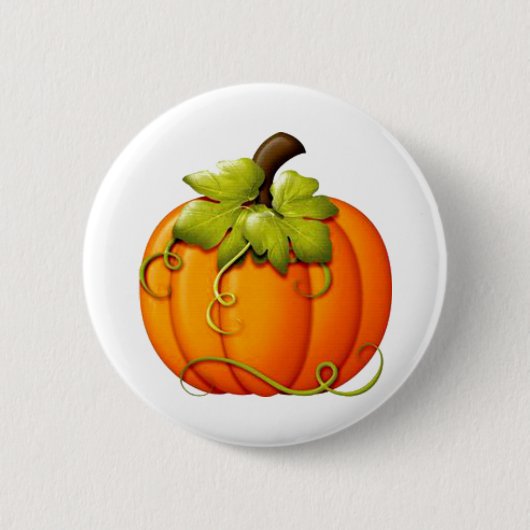 Schaltfläche "Autumn Pumpkin" Button (Vorderseite)
