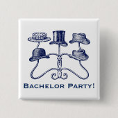 Schaltfläche "Bachelor-Partei" Button (Vorderseite)