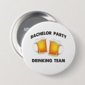 Schaltfläche "Bachelor Party Drink Team" Button (Vorne & Hinten)