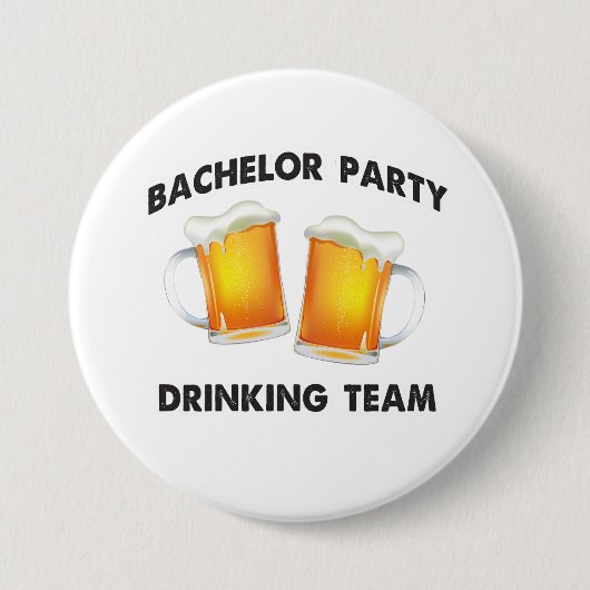 Schaltfläche "Bachelor Party Drink Team" Button (Vorderseite)