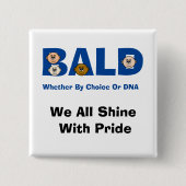 Schaltfläche "Bald-Pride" Button (Vorderseite)