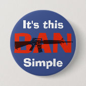 Schaltfläche Ban Assault Rifles Button (Vorderseite)