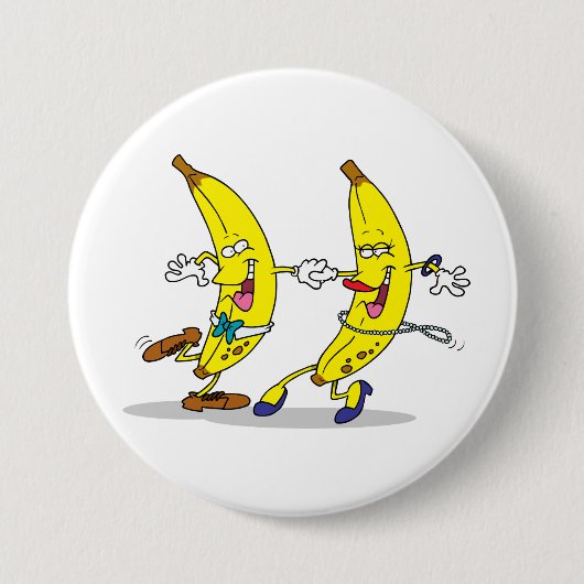 Schaltfläche "Bananen" Button (Vorderseite)