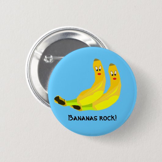 Schaltfläche Bananen Button (Vorne & Hinten)