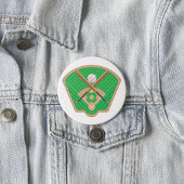 Schaltfläche Baseball Button