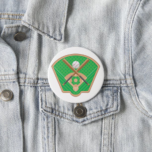 Schaltfläche Baseball Button