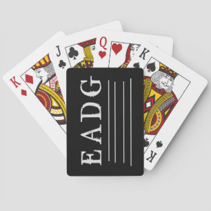 Schaltfläche "Bass Tuned" Spielkarten