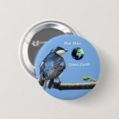 Schaltfläche "Baumschlucken Ökologie" Button (Vorne & Hinten)