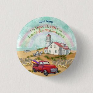 Schaltfläche "Beach Truck Lighthouse" Button