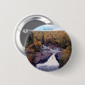 Schaltfläche Beaver River Falls Button (Vorne & Hinten)