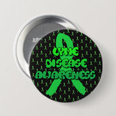 Schaltfläche "Bekannte Lyme-Krankheit" Button (Vorne & Hinten)