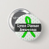 Schaltfläche "Bekannte Lyme-Krankheit" Button (Vorne & Hinten)
