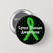 Schaltfläche "Bekannte Lyme-Krankheit" Button (Vorne & Hinten)