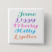 Schaltfläche "Bennet Sisters" Button (Vorderseite)