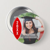 Schaltfläche "Benutzerdefiniert" für das Foto "Rot Button (Vorne & Hinten)