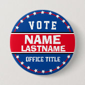 Schaltfläche "Benutzerdefinierte Kampagnenvorlage Button (Vorderseite)