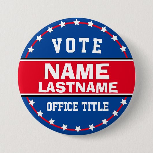 Schaltfläche "Benutzerdefinierte Kampagnenvorlage  Button (Vorderseite)