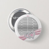 Schaltfläche "Benutzerdefinierte, pastellfarbene,  Button (Vorne & Hinten)