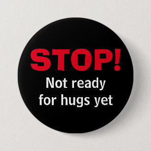 Schaltfläche "Benutzerdefinierte schwarze STOP-Kei Button