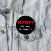 Schaltfläche "Benutzerdefinierte schwarze STOP-Kei Button (Beispiel)